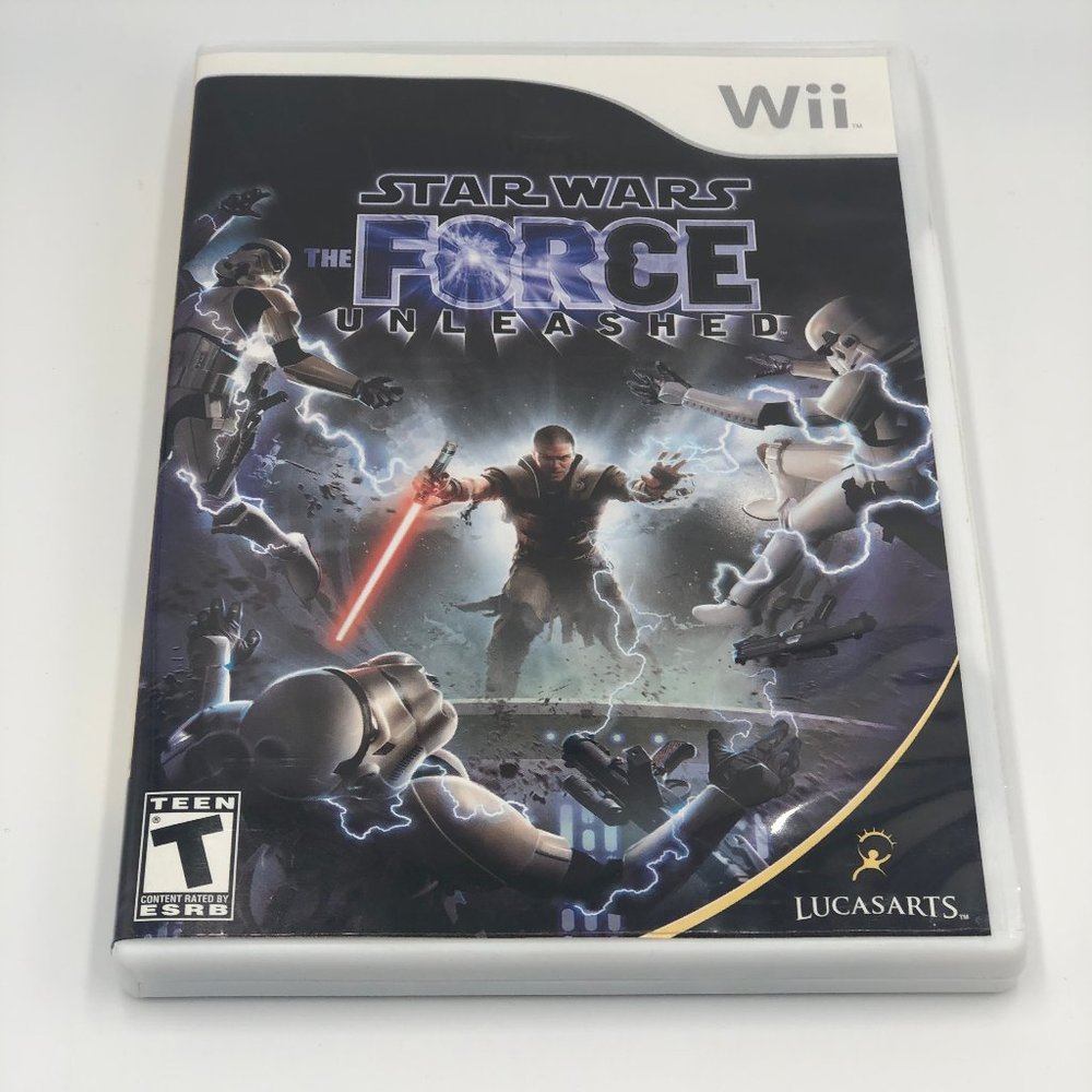 Nintendo Wii Star Wars The Force Unleashed, EUC